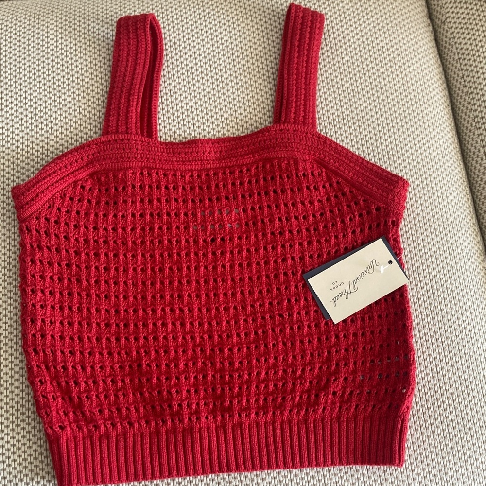 Universal Thread Cherry Knit Tank Top